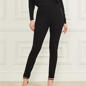 G4- Marciano by Guess Size 6 Straight Classic Black Trousers Dress Pant